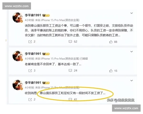山东泰山账上仅剩 23 万!李平康曝 6 月 30 日晚现金流告急 山东泰山账上仅剩 23 万!李平康曝 6 月 30 日晚现金流告急